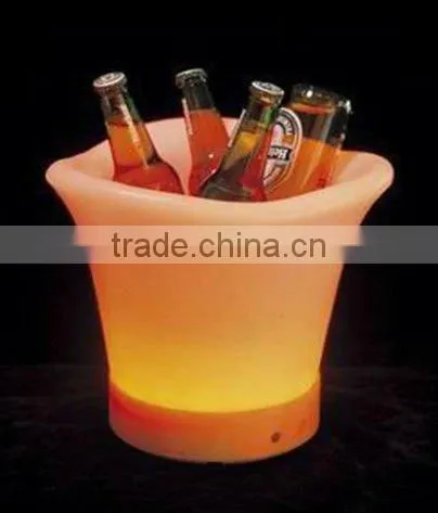 purple lighting small ice bucket