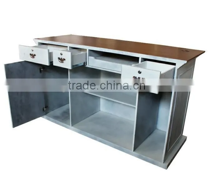 Fashion American style money counter reception counter salon reception desk(BG11-M100)