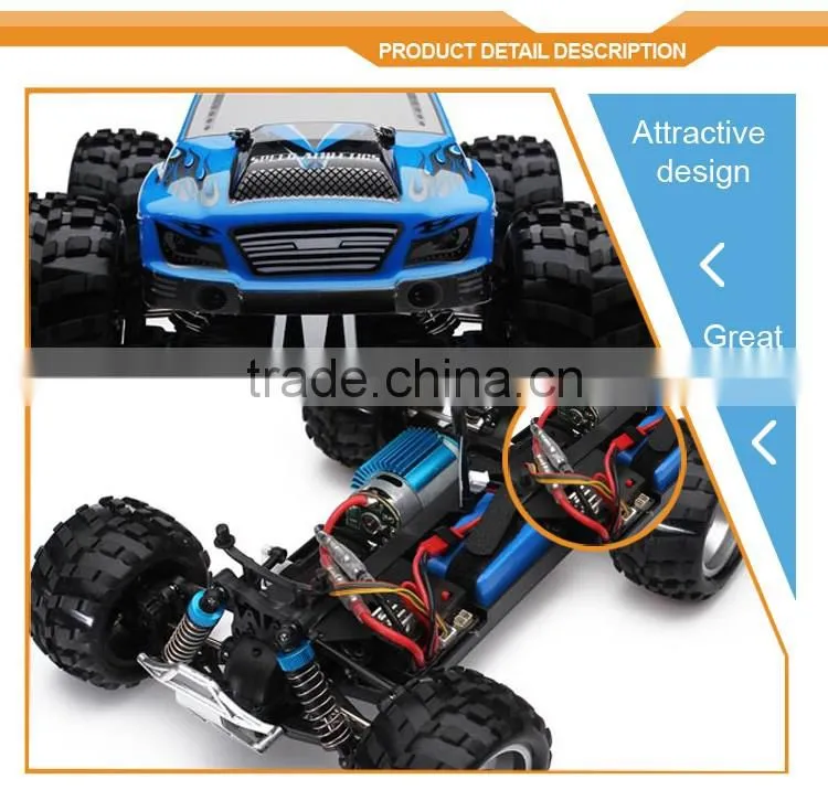 Wholesale 2.4GHz 4WD Racing Truck Remote Control Cars Radio-controlled Wltoys A979 1/18 RC Car Electrique Road Legal Dune Buggy