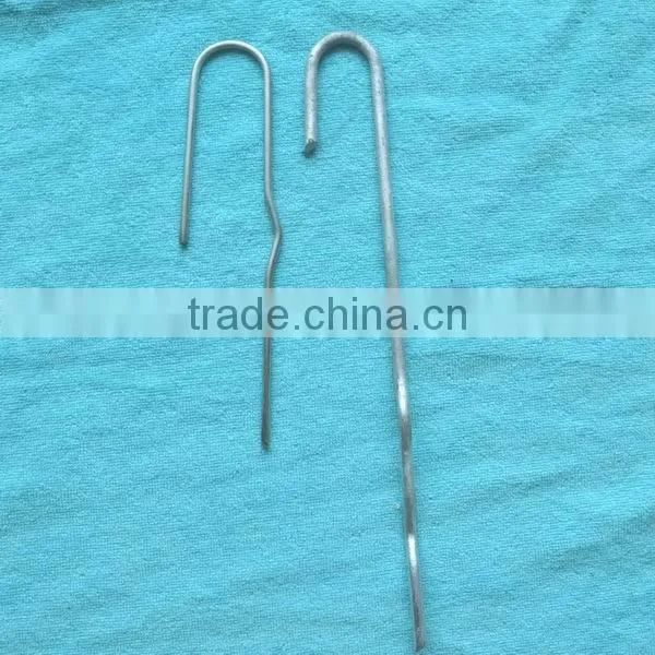 Heavy duty ground steel tent pegs
