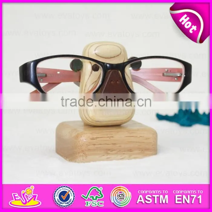 2015 Home decoration Animal eyeglass holders,wooden crafts animal style eyeglass holder,Christmas eyeglass holder toy W02A091