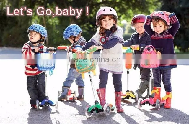 customized kids scooter 3 wheel scooter for wholesale