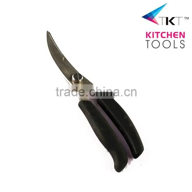 8.75''circle handle stainless steel kitchen Fish scissors