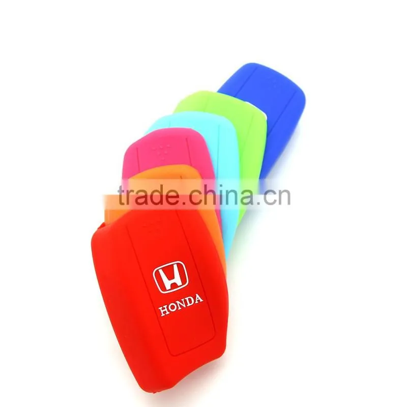 Auto accessories silicone key shell for Honda silicone car key covers for Honda Accord