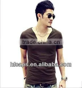 wholesale cheap modal white plain t-shirt