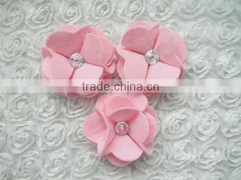Beautiful fashion accessories for clothes artificial flowers for headbands
