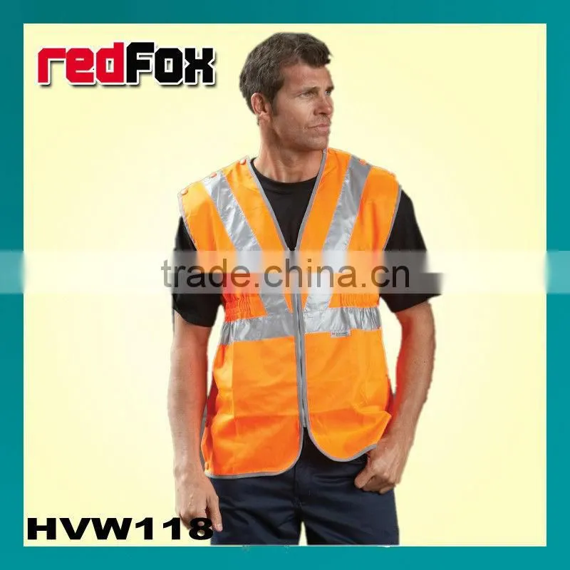 reflective safety equestrian clothing vest in stock