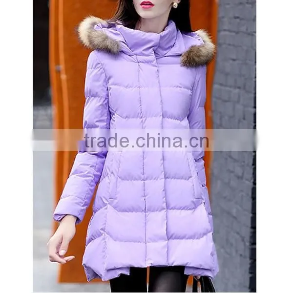2015 New Design Ladies Casual Customized Puffer Padded Jacket