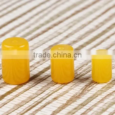 Bulk imitation beeswax wholesale column DIY fitting jewellery resin plastic jewelry accessories