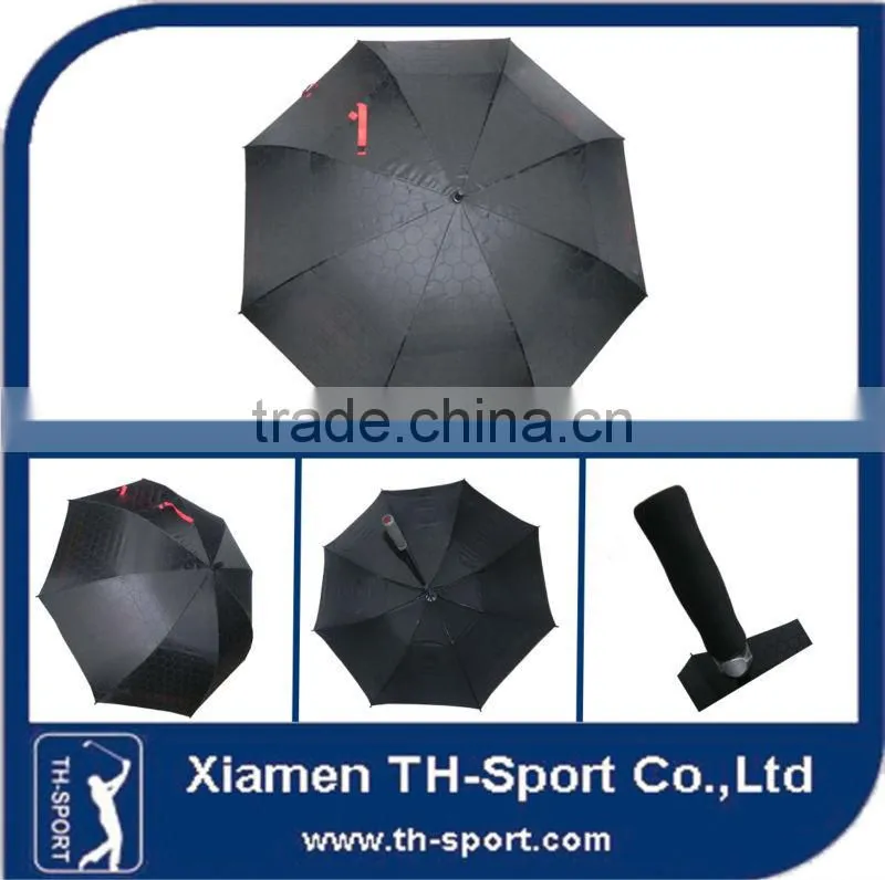 anti-uv umbrell with oem logo white golf umbrella