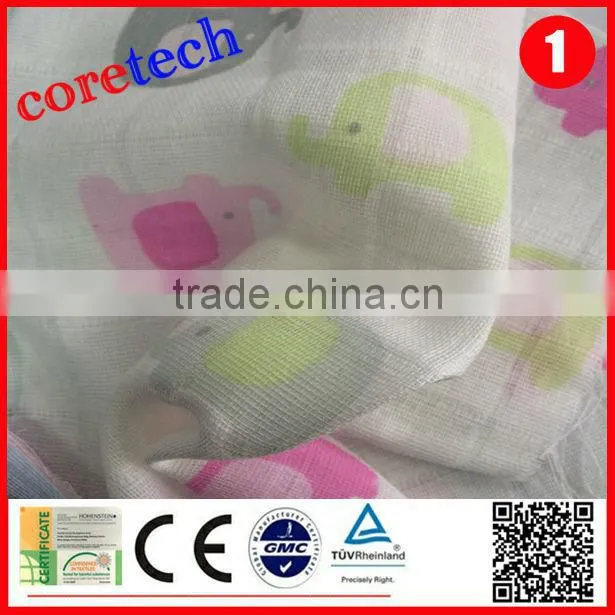 ECO-friendly soft 100% cotton muslin fabric factory