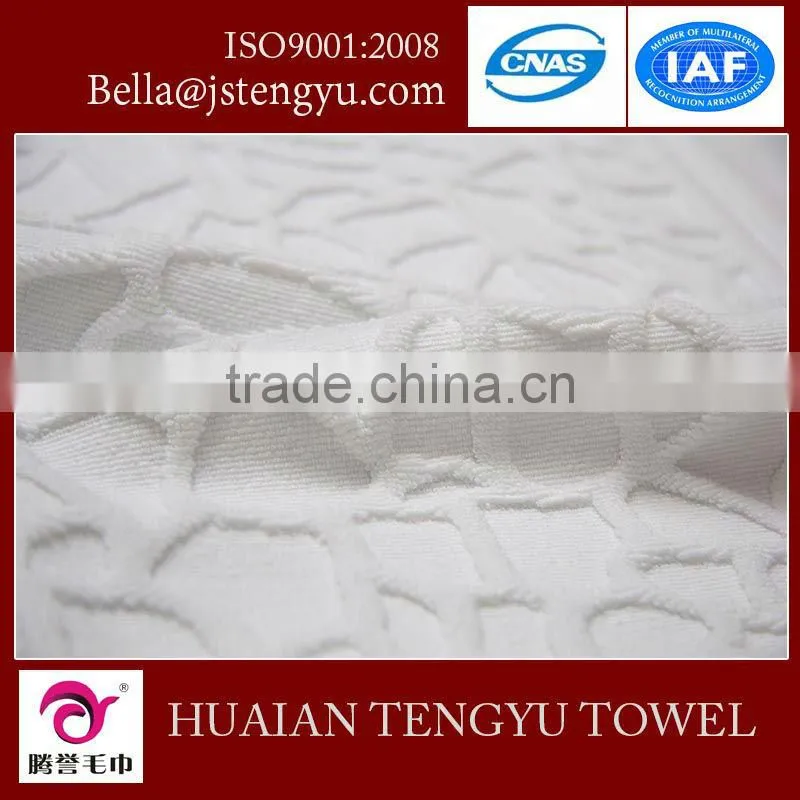 Top grade hotel towel floor mat towels with jacquard logo custom hot sale