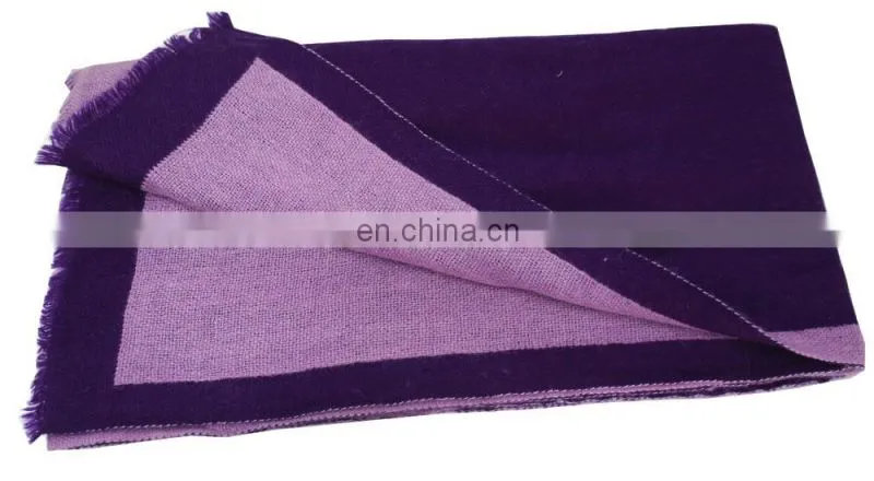 Pashmina Wool Double Face Scarves 2017