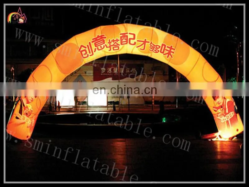 New design advertising inflatable arch,inflatable entrance arch,customized square arch for sale