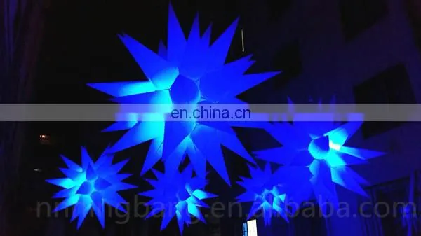 Ningbang hot sale 2018 inflatable stars for party decoration