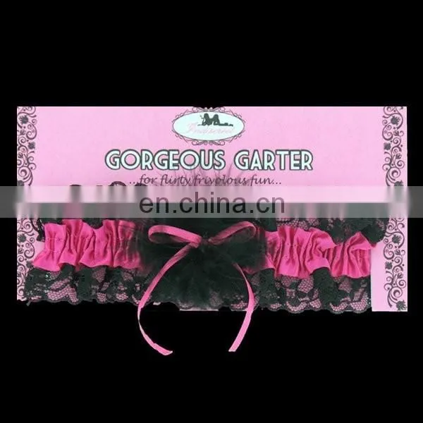 Wholesale Hen Party Black Bride To Be Wedding Garter