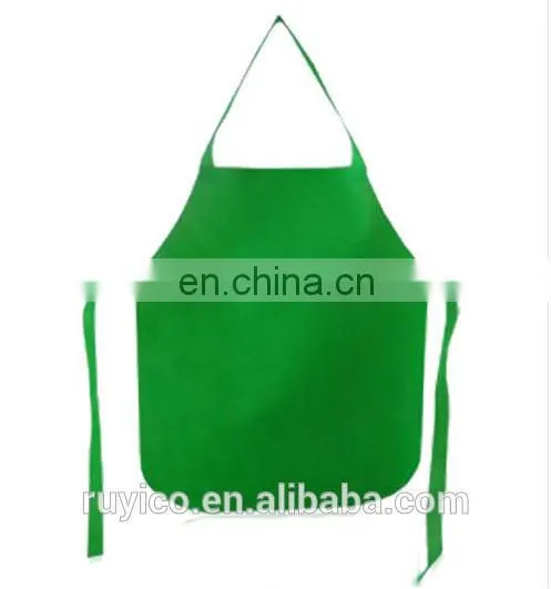 cheap wholesale disposable nonwoven kids apron / children drawing apron