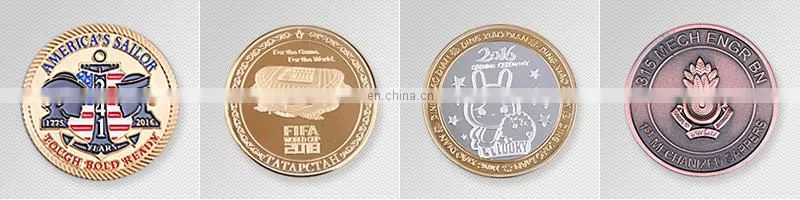 Zinc alloy dia casting american 3d high Relief souvenir metal coin