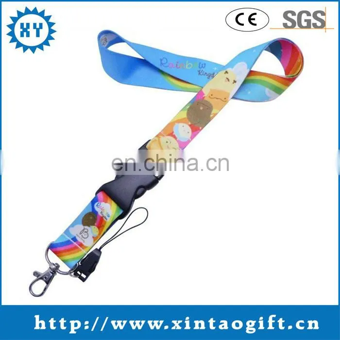 Wholesale 100% polyester gift ribbon id badge holder