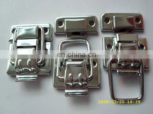 Customized design bag hardware metal briefcase locks/ metal twist locks