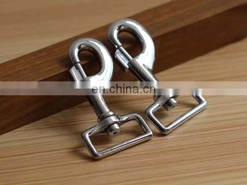 High quality handbag accessory metal snap hooks/lobster claw snap hook for bag handle