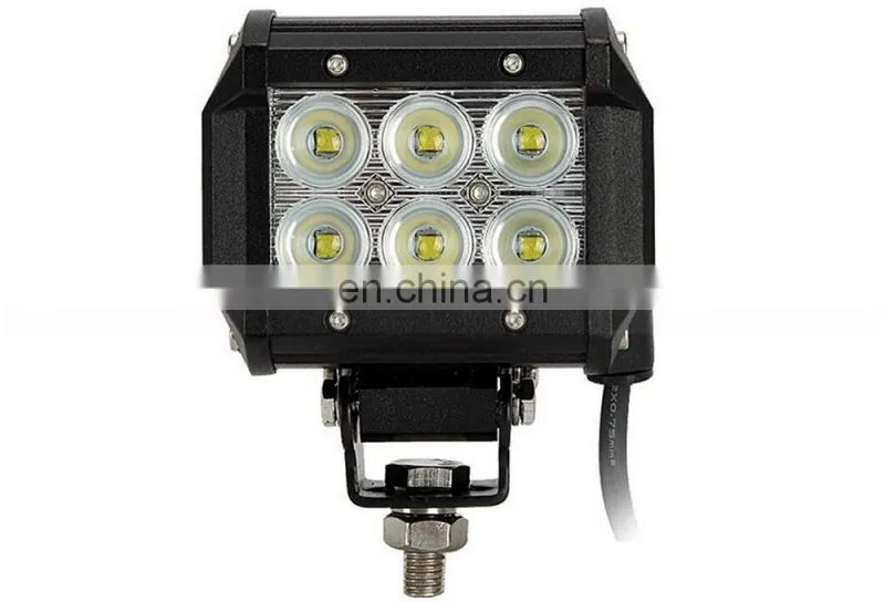 4 inch Truck Motorcycle Boat Tractor 18W LED Work Light Bar Flood Spot Light