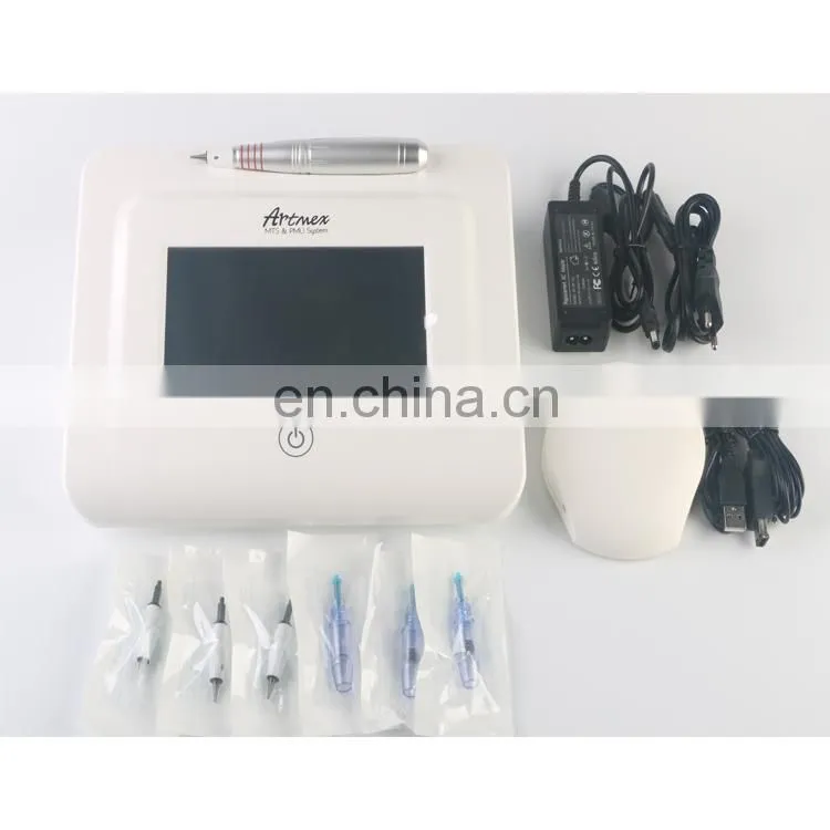 2019 Newest permanent make up machine artmex V11 tattoo gun For Lips/Eyes/Brow/MTS