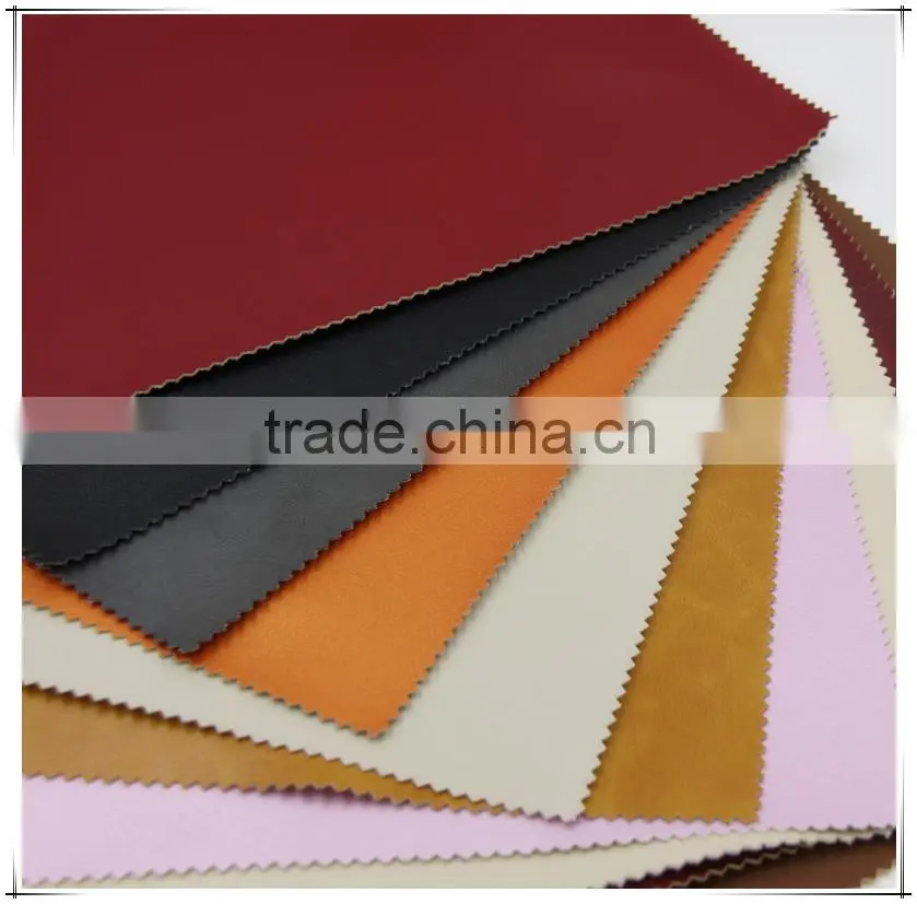 TC Backing Sofa Leather for shoes bag fabric PU Leather