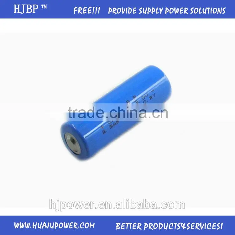 HJBP china factory wholesales non-rechargeable LIMNO2 3V CR17505 primary lithium battery with high power