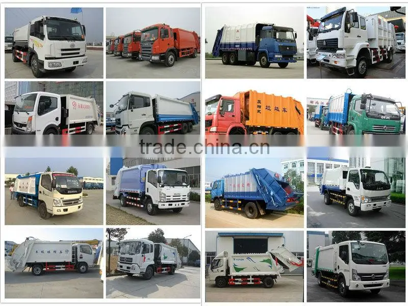 FAW 6m3 Rear Loader Garbage Compactor