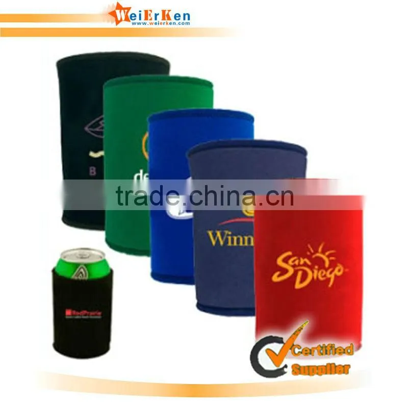 hot selling neoprene insulated beer can holder/thermal beer can cooler holder