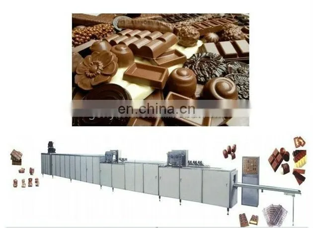 Chocolate Enrobing Machine Chocolate Making Line