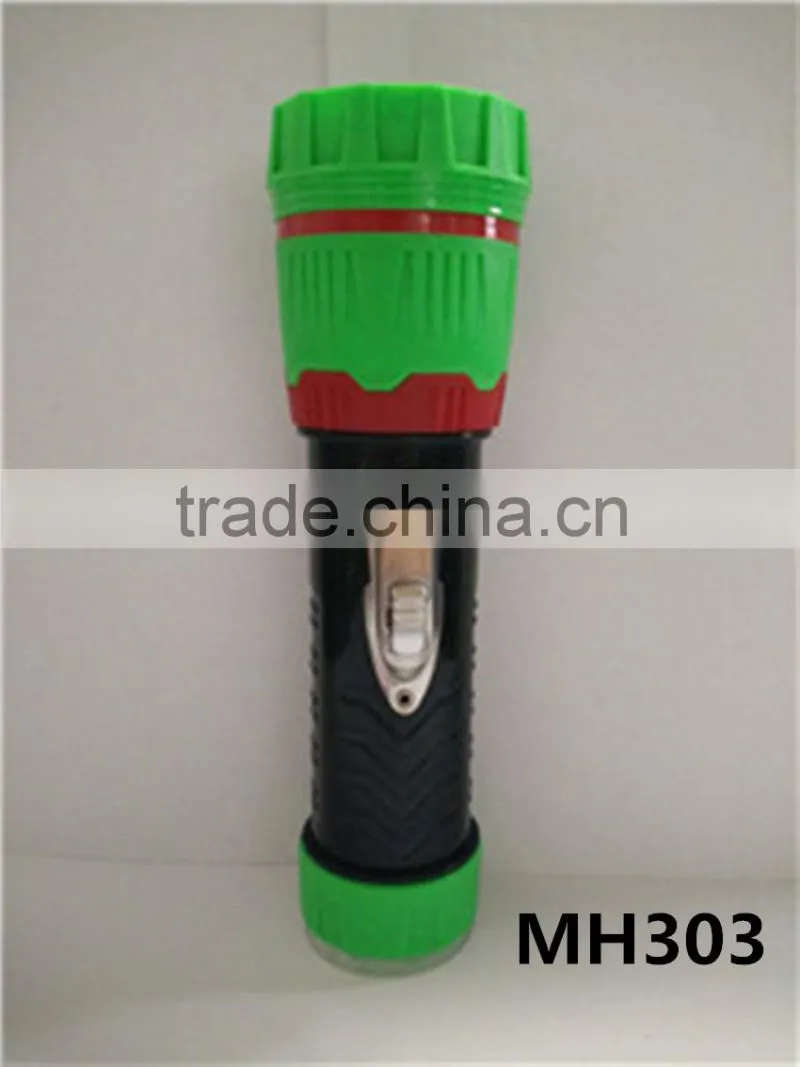 Flashlight Plastic Africa No Rechargeable Led Torch Light