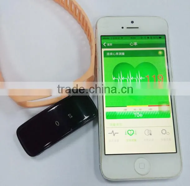 Pulse sensor bluetooth isport heart rate monitor wristband watch