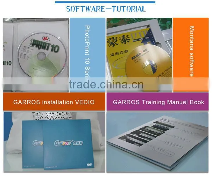 Large format printer Roll To Roll flatbed UV printer from Garros UV1852