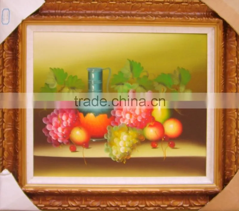 Excellent art still life fruit painting ct-396