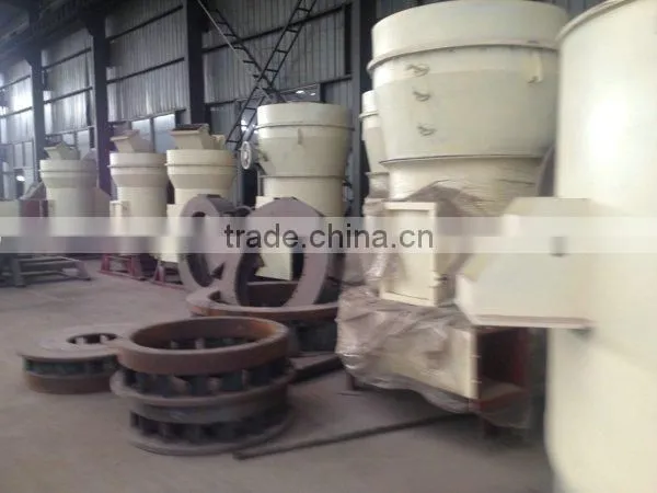 China most popular talcum powder grinding mill/raymond grinding mill