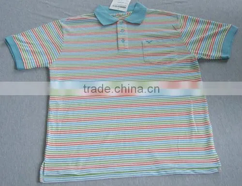 Fashion colorful polyester cotton pique polo shirt for men