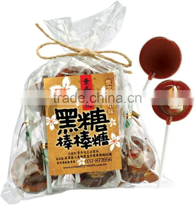 New Flavor Matcha Candy added plum Sweet Lollipop