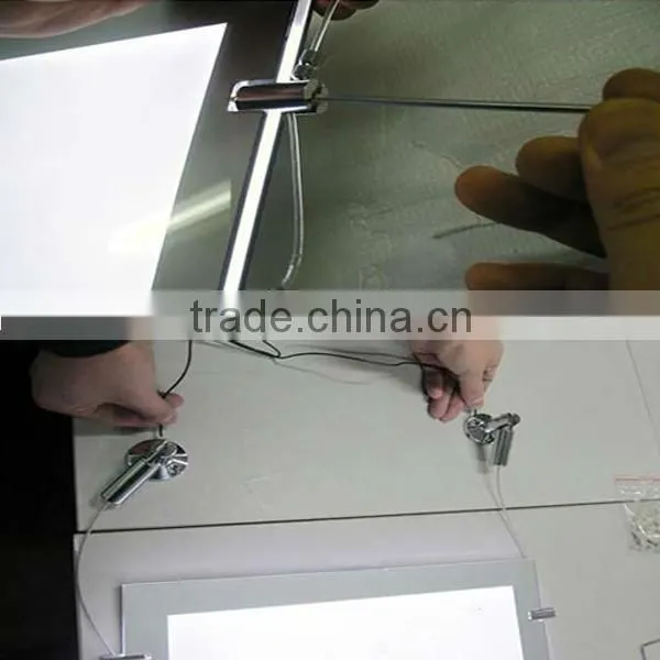 LED suspended acrylic light box