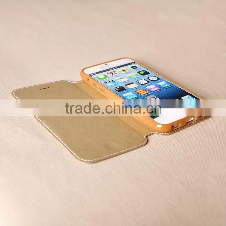 soft tpu leather case for iphone 6
