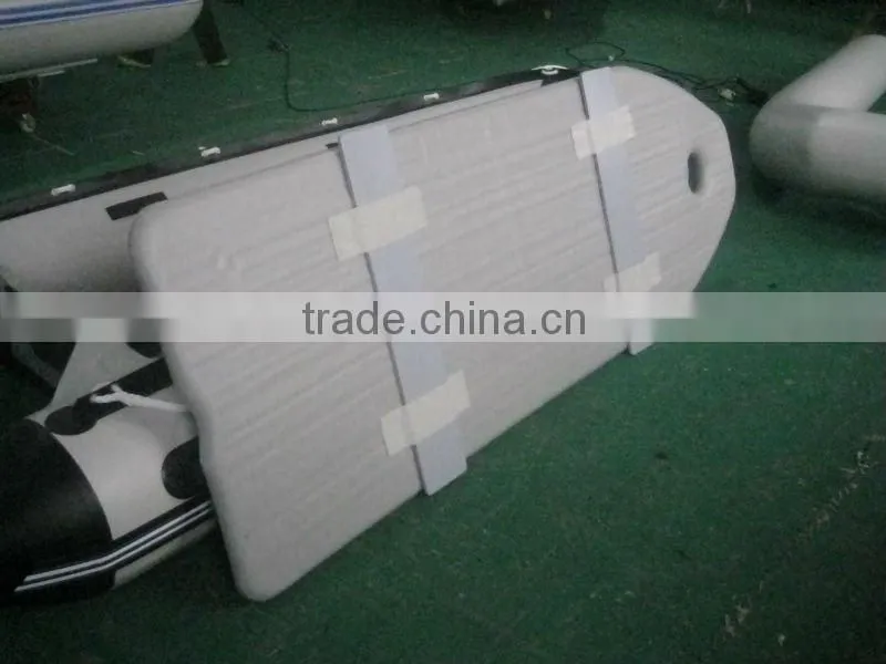CE 2012 Hot selling Hypalon/PVC Air floor chase boat 330 Inflatable Boat