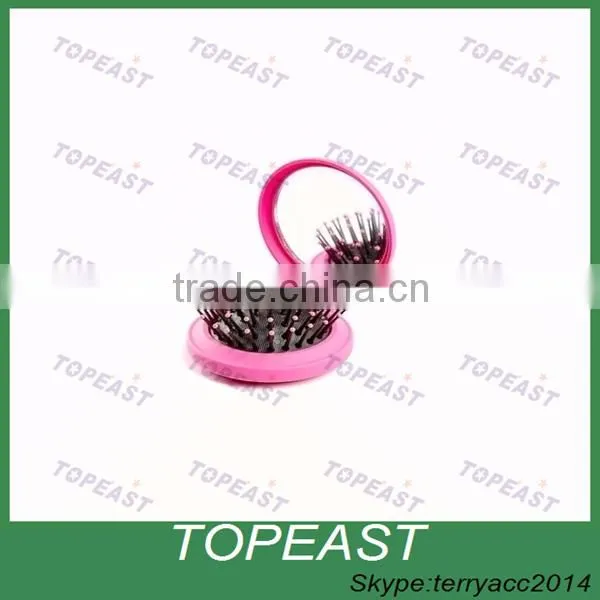 Body Benefits Pop-Up Hairbrush with Mirror