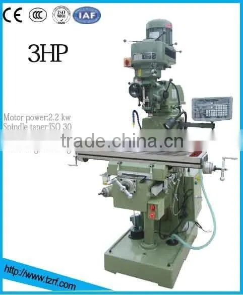 3H TURRET MILLING MACHINE