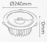 5W 10W 15W 20W 30W COB led down light for home,office ,hotel