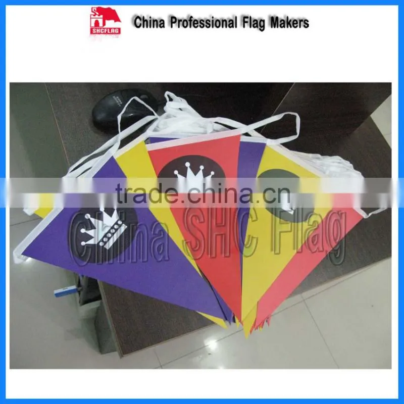 Promotion cheap fashionable and pretty hot flag bunting