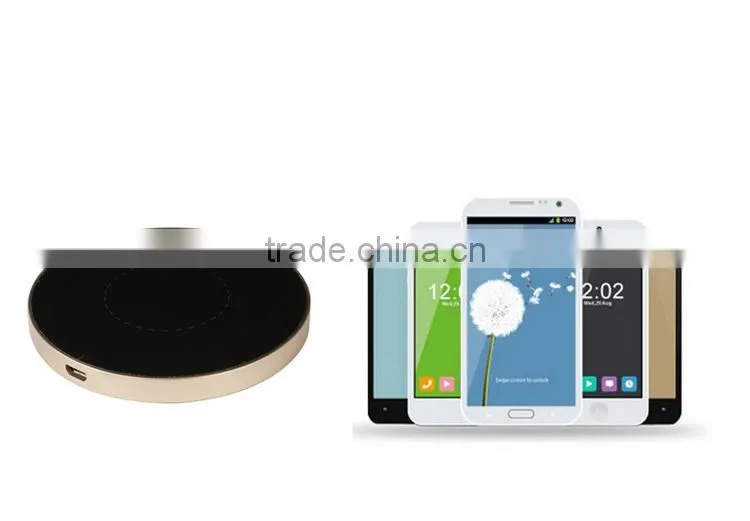 Aluminum alloy qi wireless charger for ipad and mobile phone,wireless charger laptop