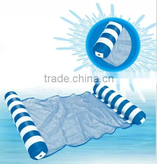 Swimming floating water mat, pvc inflatable beach rest mat