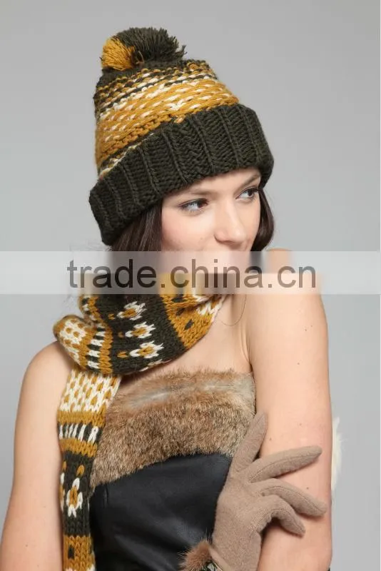 wholesale wool knitted winter cool fashion hat and cap hats
