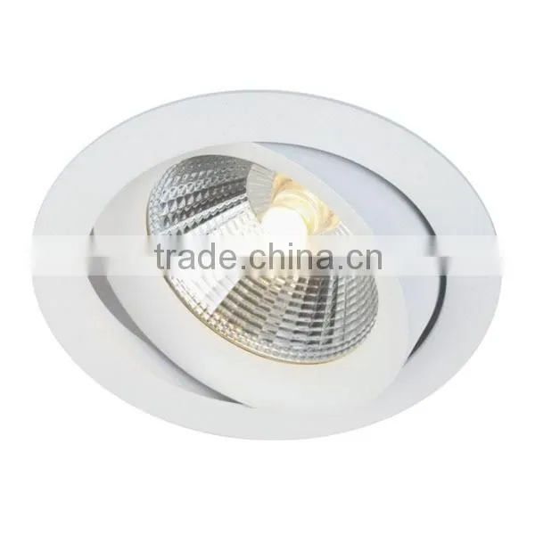 18W IP rated dimmable ajustable 18W cob led ceiling lighting